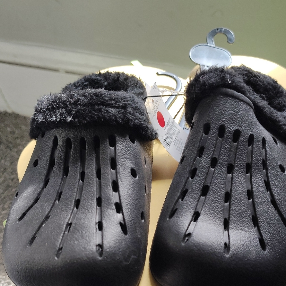 Cozy Black Kids Shoes